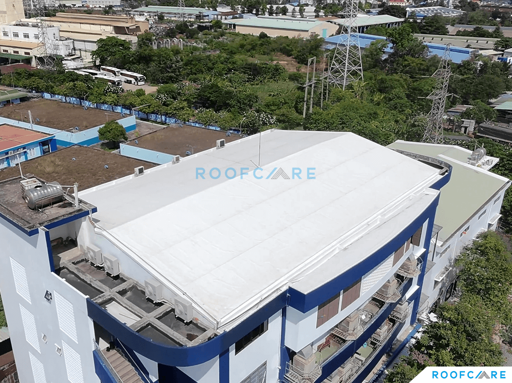 Cải tạo mái tôn nhà máy may mặc Scavi Biên Hòa Đồng Nai