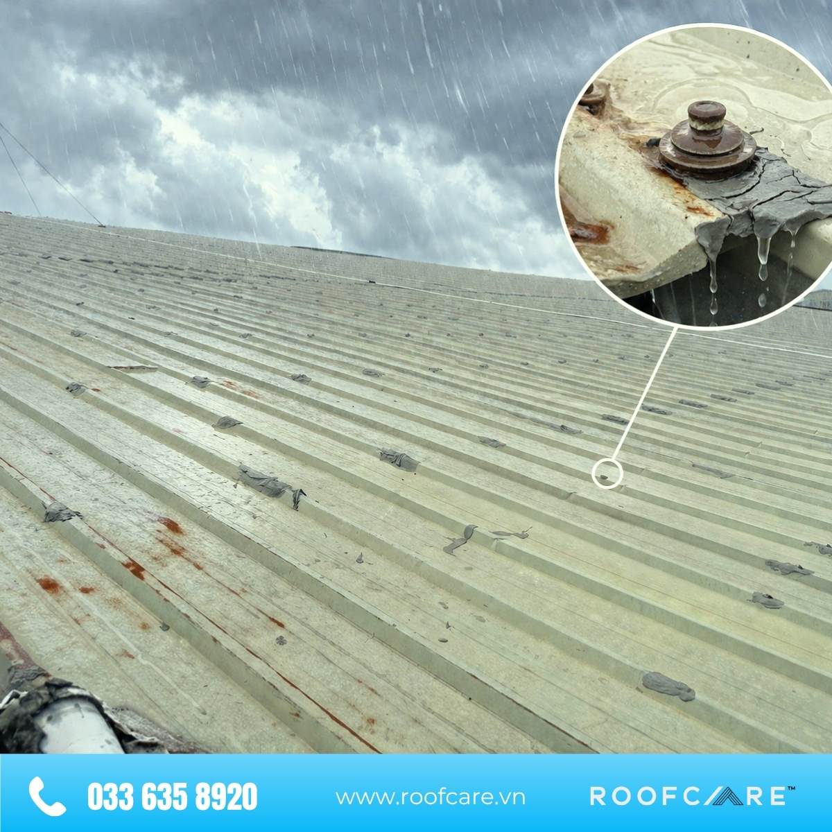 Roofcare cai tao nang cap mai nha cong nghiep